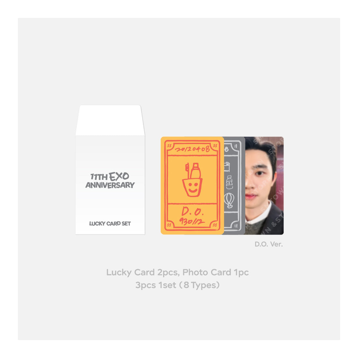 EXO 11th Anniversary Lucky Card Set - image 4
